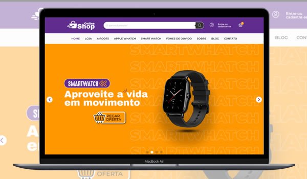 Template Loja Virtual Woocomerce