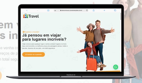 Landingpage Agencia Travel