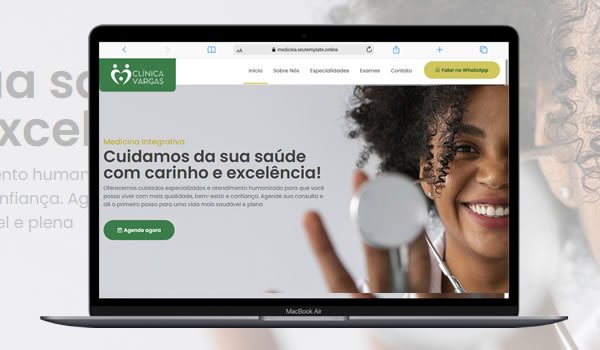 Template site para clinicas