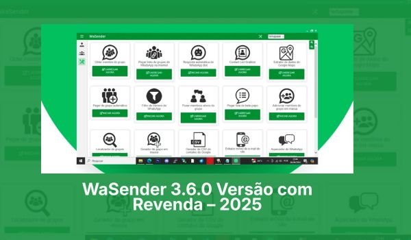 WaSender 3.6.0 Versao com Revenda – 2025